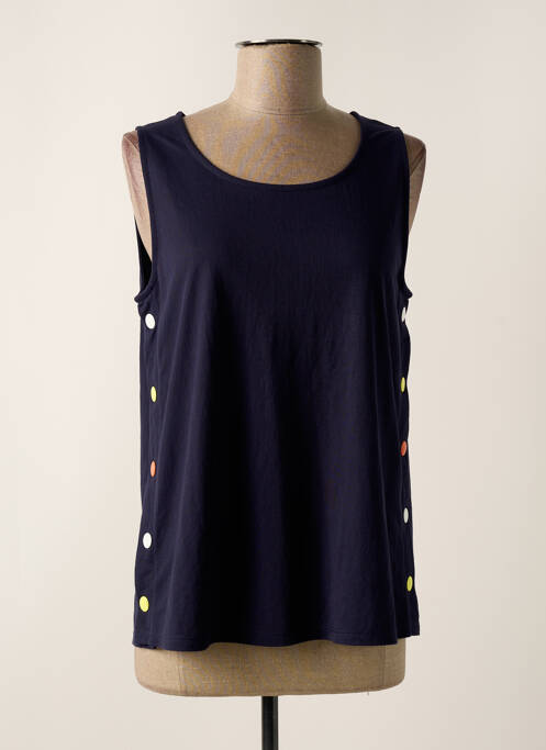 Top albastru SCORZZO femeie