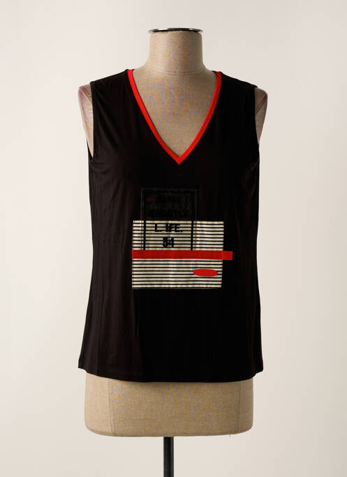 Top negru POUPEE CHIC femeie