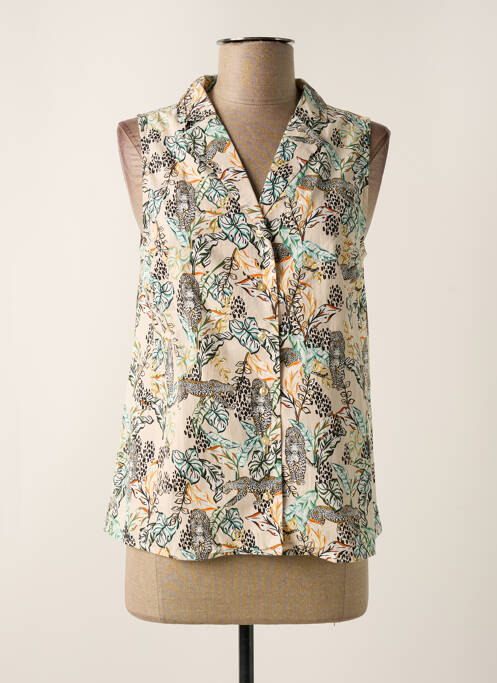 Cămașă bej C'EST BEAU LA VIE femeie