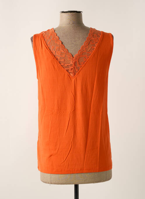 Top portocaliu CREAM femeie