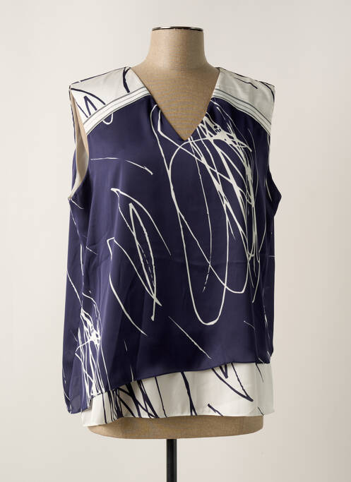 Top albastru CHRISTINE LAURE femeie