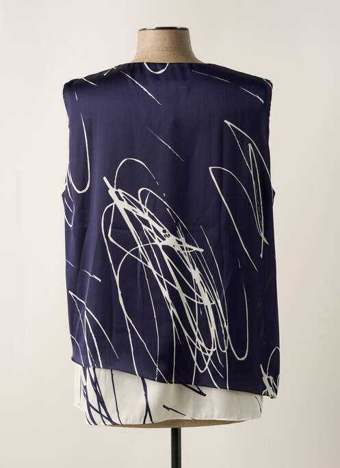 Top albastru CHRISTINE LAURE femeie