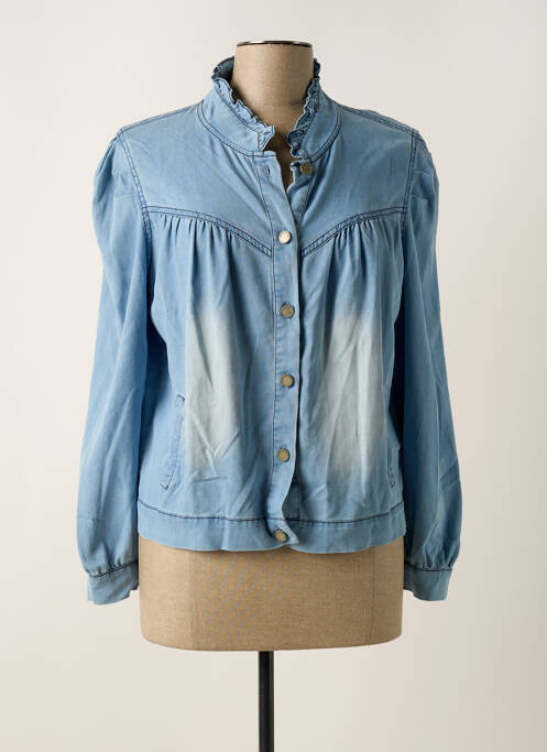 Jachete casual albastru K-DESIGN femeie