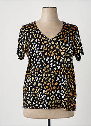 Tricou negru LEO & UGO femeie