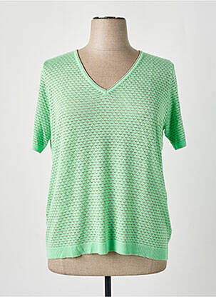 Pulover verde LEO & UGO femeie