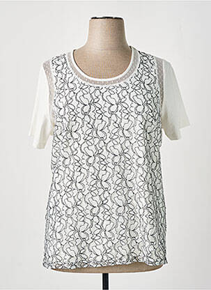 Tricou bej FRANCE RIVOIRE femeie