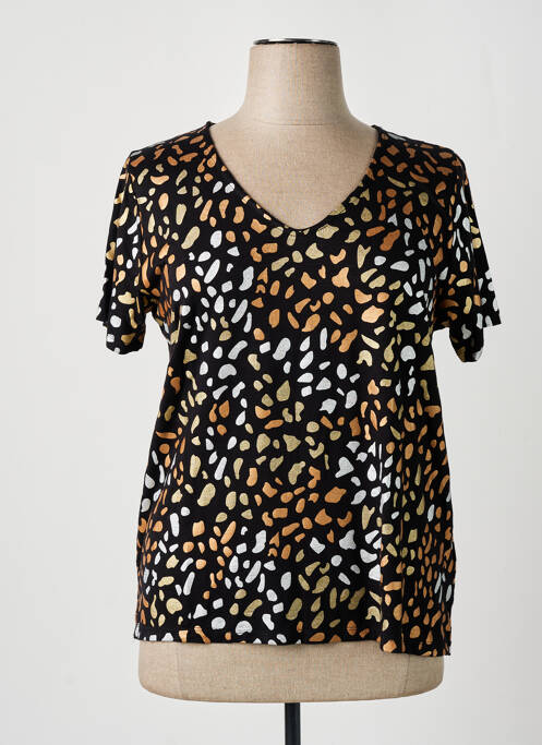 Tricou negru LEO & UGO femeie