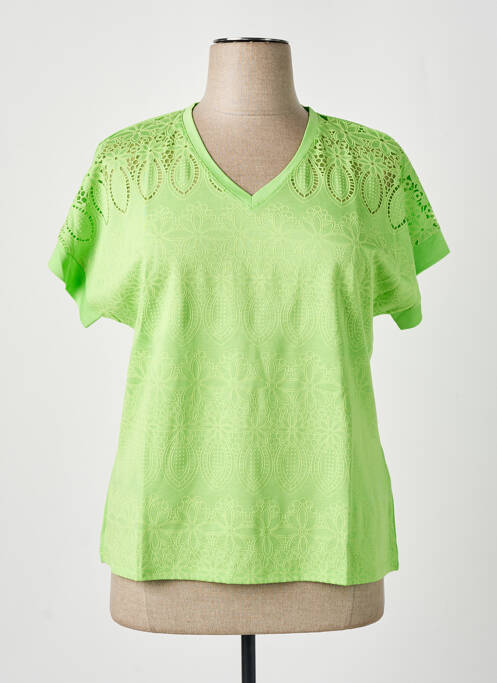 Tricou verde LEO & UGO femeie