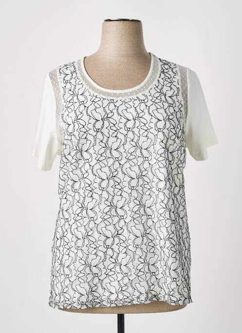 Tricou bej FRANCE RIVOIRE femeie