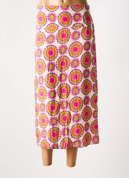 Fustă lungă roz SIGNE NATURE femeie