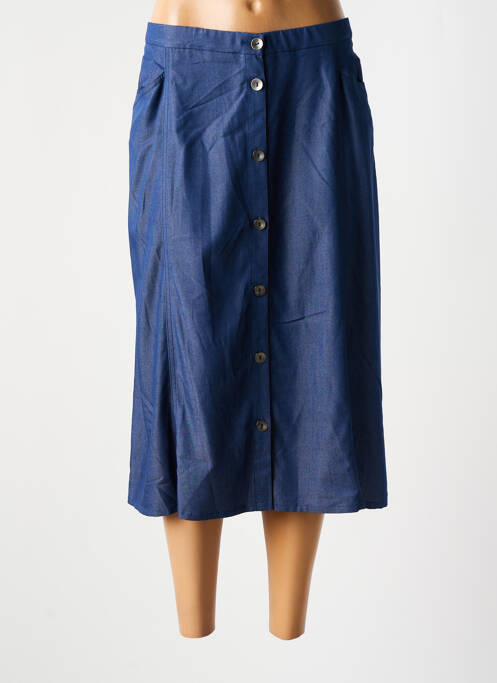 Fustă midi albastru FRANCE RIVOIRE femeie