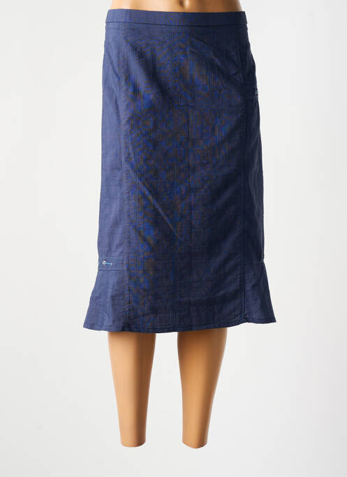 Fustă midi albastru FRANCE RIVOIRE femeie