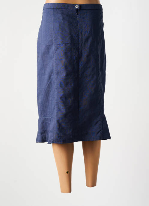 Fustă midi albastru FRANCE RIVOIRE femeie