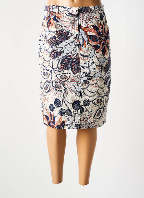 Fustă midi bej MERI & ESCA femeie