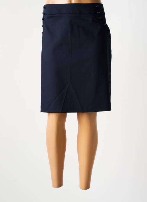 Fustă midi albastru EVA KAYAN femeie