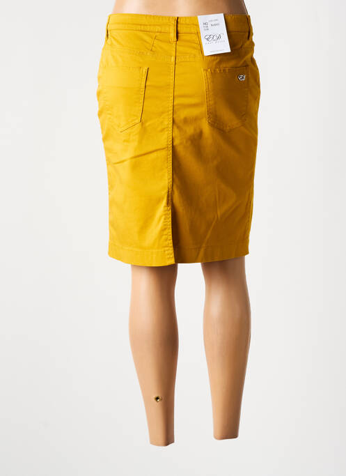 Fustă midi galben EAST DRIVE femeie