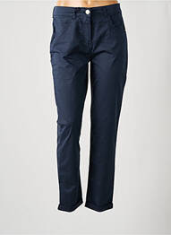 Pantalon slim talie elastică mărime normală albastru EAST DRIVE femme