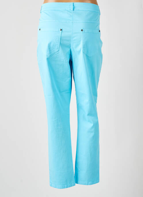 Pantalon drept albastru FRANCE RIVOIRE femeie