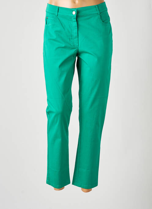 Pantalon 7/8 verde FRANCE RIVOIRE femeie