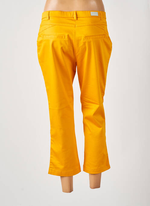 Pantalon trei sferturi portocaliu CHRISTINE LAURE femeie