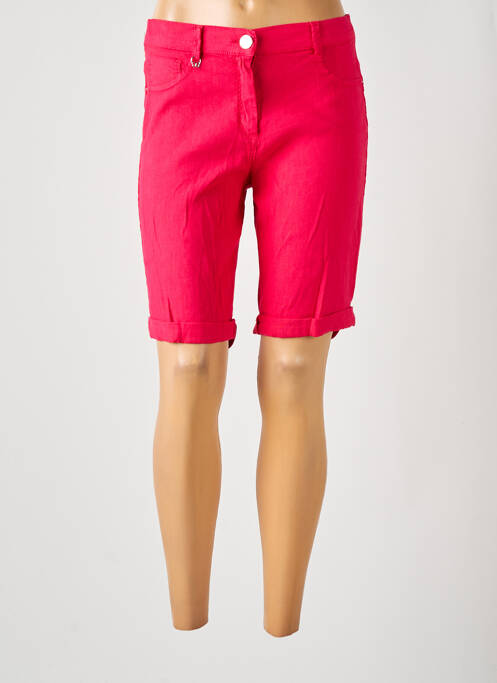 Bermudă roz EAST DRIVE femeie