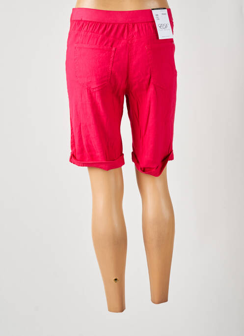 Bermudă roz EAST DRIVE femeie