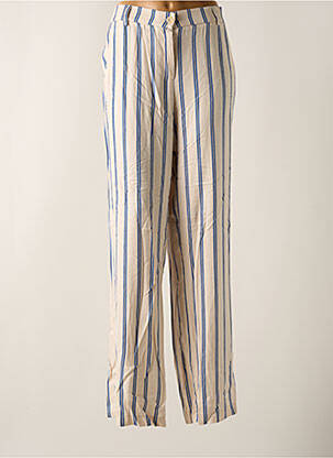 Pantalon larg bej ANDAM femeie