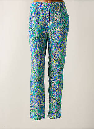 Pantalon drept albastru JULIE GUERLANDE femeie