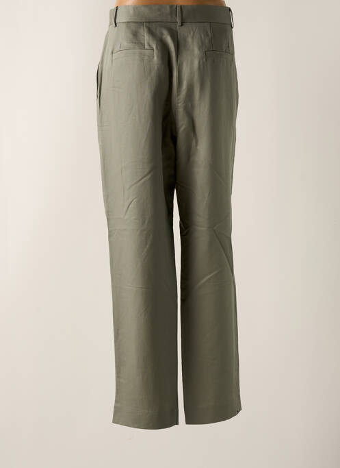 Pantalon drept talie cu cleme talie înaltă gri ANDAM femme