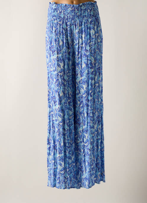 Pantalon larg albastru FABIENNE CHAPOT femeie