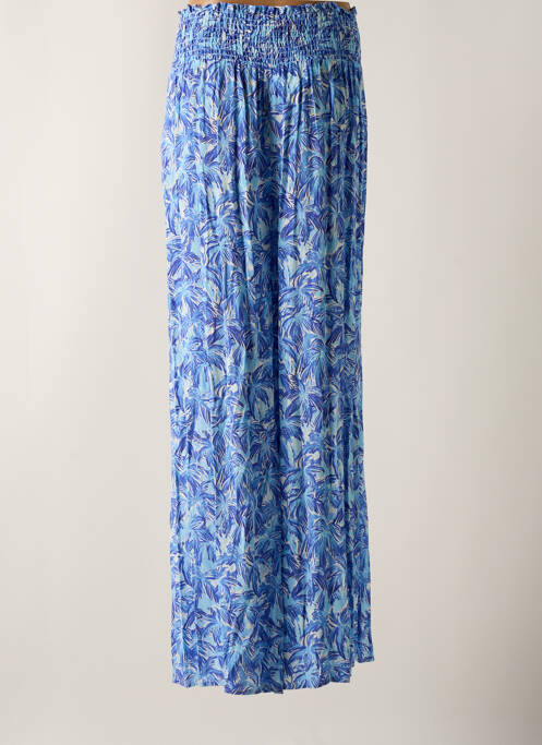 Pantalon larg albastru FABIENNE CHAPOT femeie