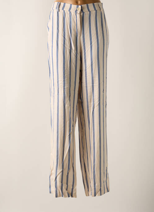 Pantalon larg bej ANDAM femeie