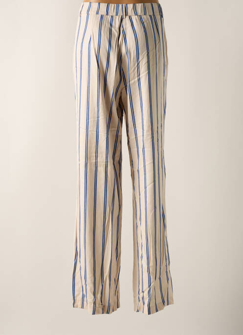 Pantalon larg bej ANDAM femeie