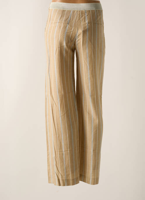 Pantalon larg bej SIGNE NATURE femeie