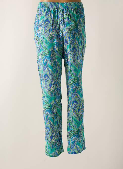 Pantalon drept albastru JULIE GUERLANDE femeie