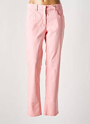 Pantalon slim roz ZERRES femeie