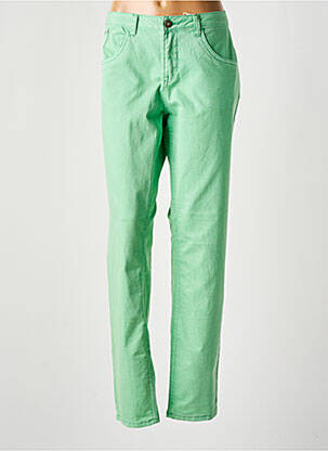 Blugi cu croială slim verde CREAM femeie