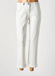 Pantalon 7/8 elasticitate mărime normală alb EAST DRIVE femme