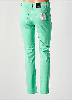 Pantalon slim talie joasă talie joasă verde STARK femeie