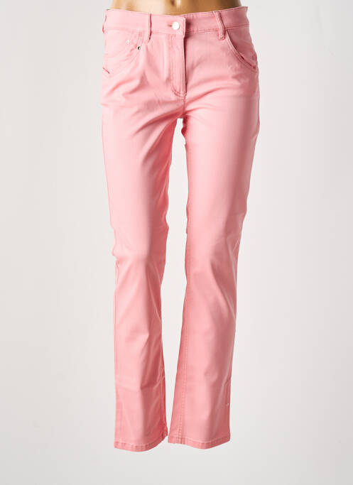 Pantalon slim roz ZERRES femeie