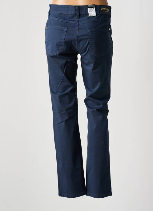Pantalon slim albastru ZERRES femeie