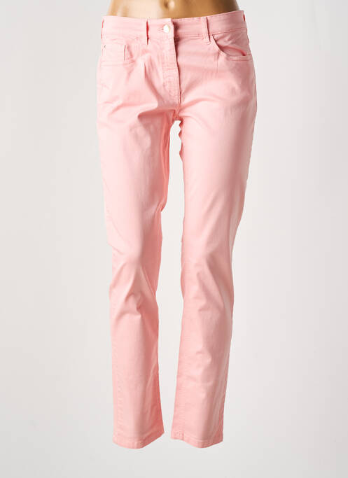 Pantalon slim portocaliu ZERRES femeie