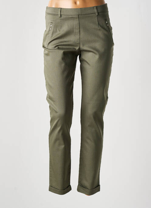 Jegging verde CHRISTINE LAURE femeie