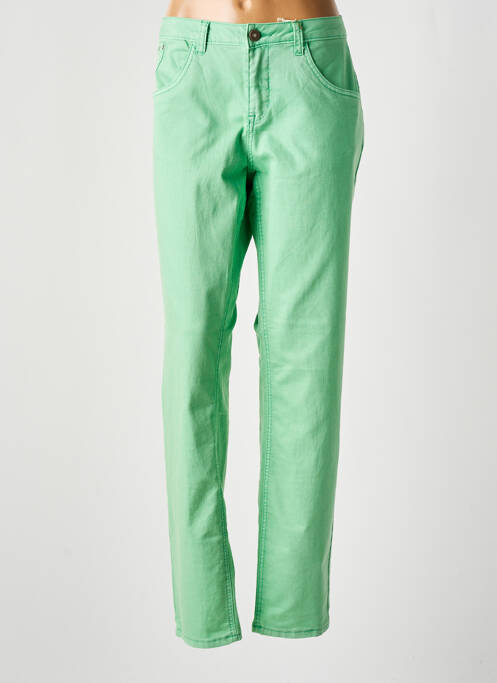 Blugi cu croială slim verde CREAM femeie