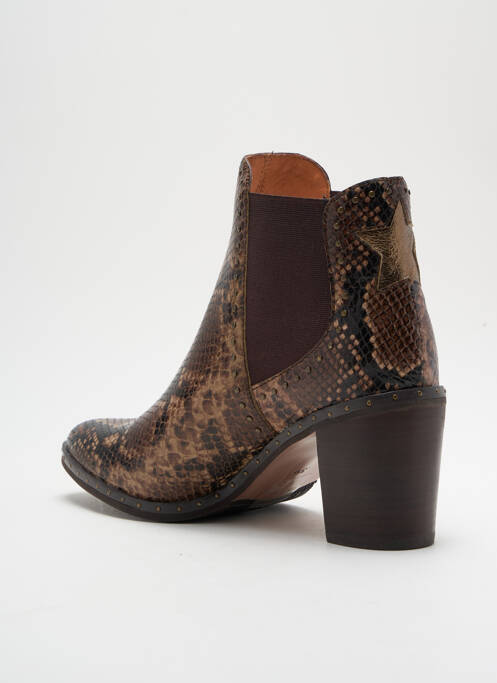 Botine/Ghete maro MAM'ZELLE femeie