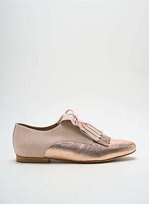 Derby-uri vârf rotund toc plat până la 3 cm roz JJ HEITOR SHOES femeie
