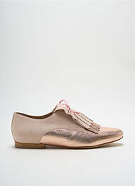 Derby-uri vârf rotund toc plat până la 3 cm roz JJ HEITOR SHOES femme
