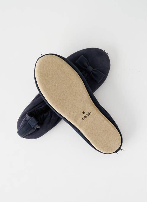 Papuci/Pantofi de casă albastru GLOVE STORY femeie