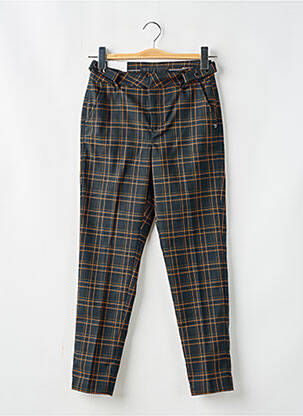 Pantalon slim buzunare verde SALSA femeie
