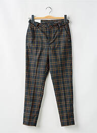 Pantalon slim buzunare verde SALSA femeie